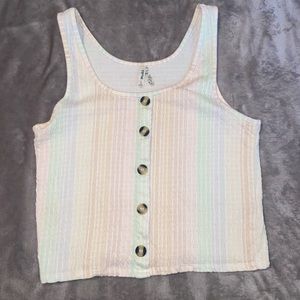 Mud, Junior pastel colored tank top, Large